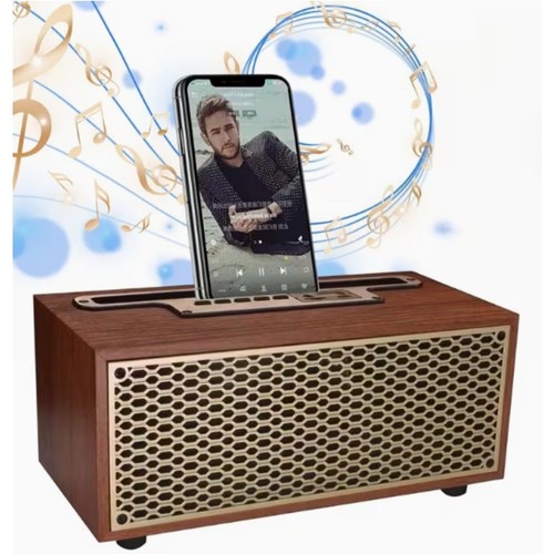 Retro bluetooth lautsprecher - bluetooth, +