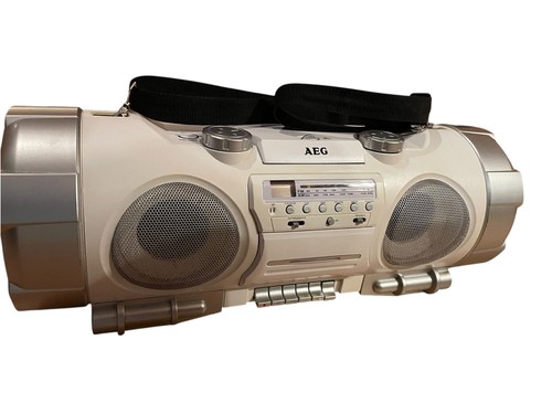 Aeg srr 4317 mp3 boombox - cd/mp3,