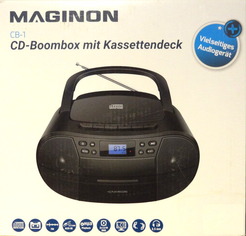 Maginon boombox ukw stereo - maginon,
